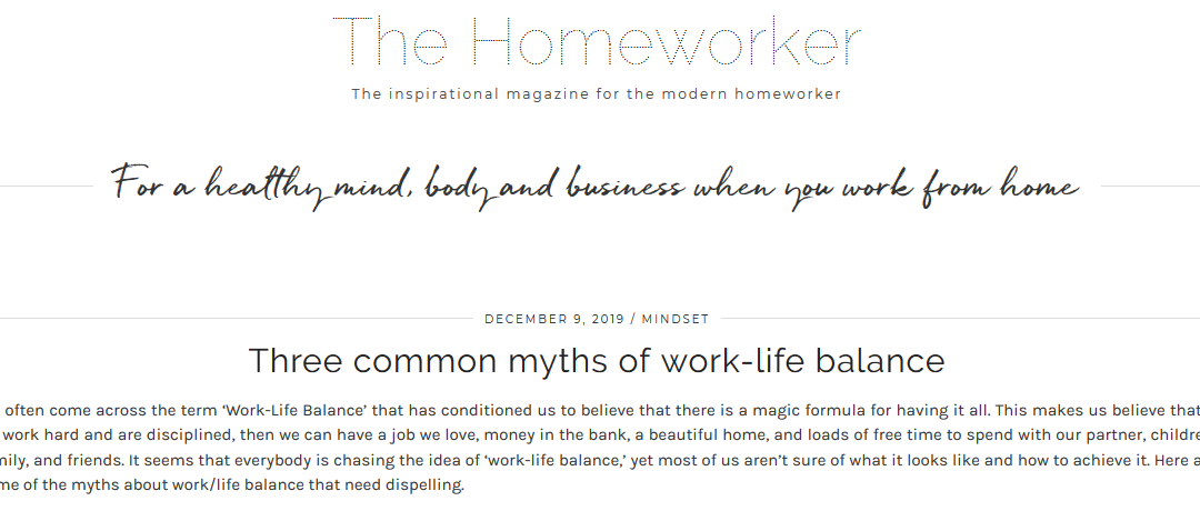 How do you find Work-life balance?